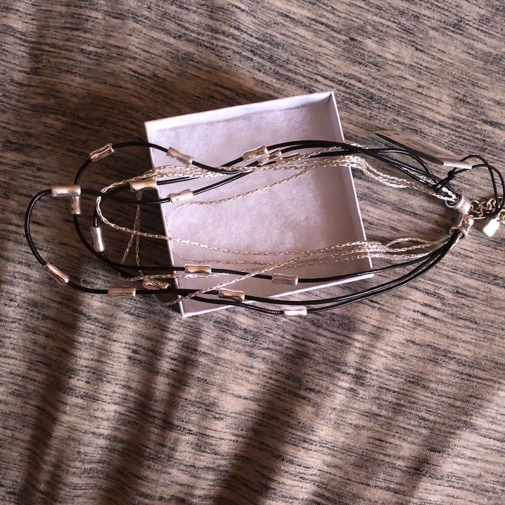 Robert Lee Morris Multi strand necklace